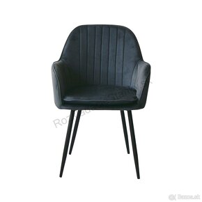moderné zamatové stoličky Queen Velvet - VÝPREDAJ - 6