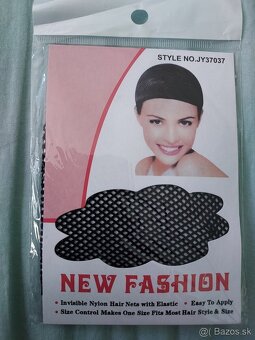 Extra dlhá čierna parochňa - 6