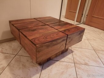 Konferenčný stolík palisander 58 cm - 6