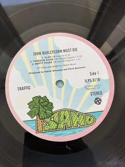 LP Traffic – John Barleycorn Must Die - 6