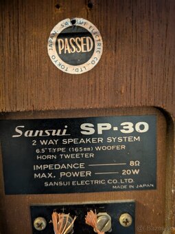 Sansui SP-30 vintage repro - 6