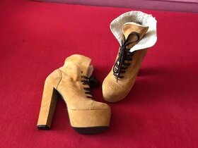 Topanky krasne s kozusinou,vel.38, Made in Italy - 6