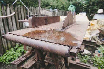 Cirkular na kolajniciach (vyuzivany na stavbu chaty) - 6