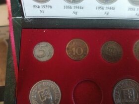 Rozpracované zbierka mincí Slovenského štátu - 6