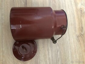 RETRO 3 L -KANDLIČKA / KANVIČKA S VRCHNÁKOM - 6