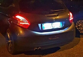 LED osvetlenie SPZ EVC značky Peugeot Citroen - 6