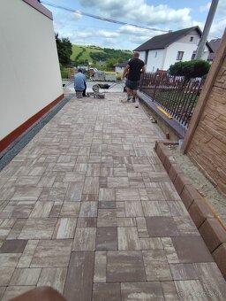 Pokládka zamkovej dlažby,výstavba plotov a ine práce - 6