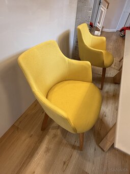 Stoličky masív dub 6ks - 6