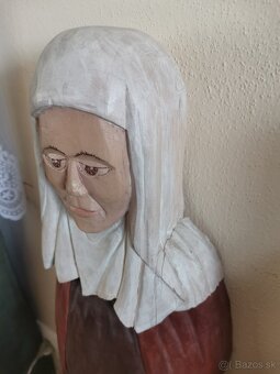 Drevorezba -2 postavy - V 85 cm - 6