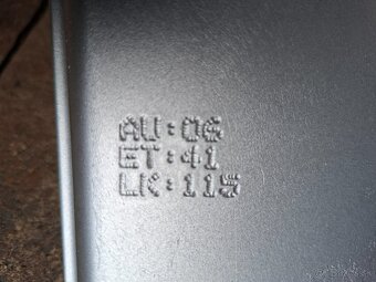 Predám hlinikové disky Chevrolet/Opel--R16 - 6