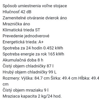 Chladnička Zanussi - 6