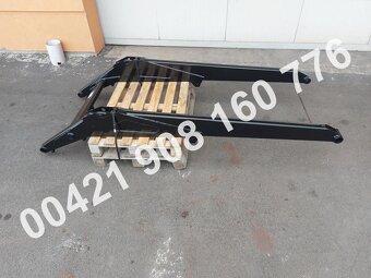 Nový zosilnený výložník UNC 061, upínák UNC061, páka, tiahlo - 6