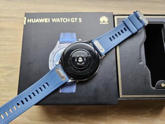 Huawei Watch GT 5 46mm Blue - modre, ako nove, zaruka - 6