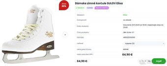 Dámske zimné korčule SULOV Elisa - 6