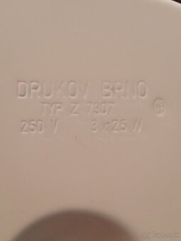Predám retro lampu Drukov Brno cena 110 eur. - 6