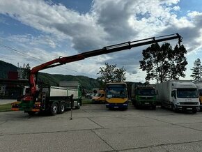 MERCEDES EURO 6 Valník s hydraulickou rukou PALFINGER ,EURO6 - 6