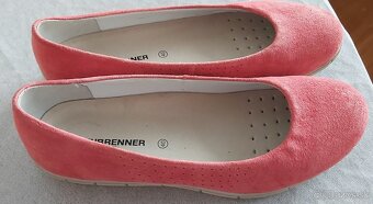 Dámske kožené balerinky Weinbrenner veľ 40 - 6