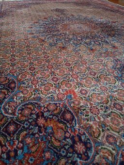 🌸 Hodvábny Ghom 3×2 m–luxusný originál z Iránu 🌸 - 6