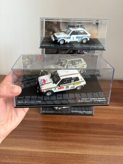 Rally modely v mierke 1:43 - zberateľské - 6