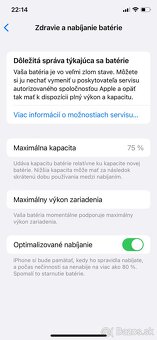 Predam iphone X 64GB zdravie baterie 75% - 6