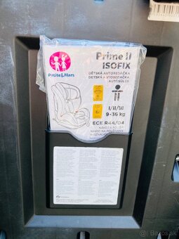 Petite&Mars Prime II Isofix Grey - 6