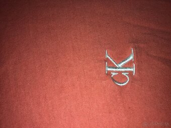 CALVIN KLEIN originál lososové damske tricko S - 6