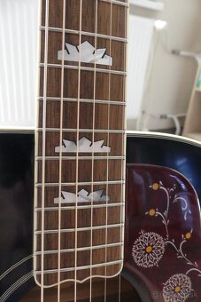 EPIPHONE J-200 Inspired by Gibson aged vintage sunburst - 6