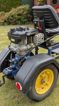 Predám nový doma vyrobený kompaktný traktor - 6
