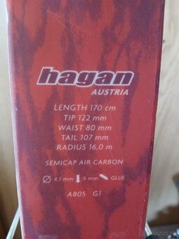 Skialp set Hagan 170cm + pásy + lyžiarky - 6