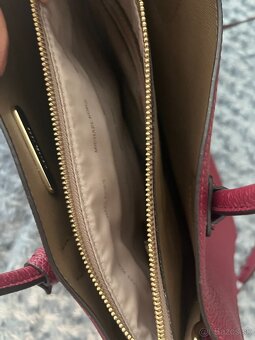 MICHAEL KORS burgundy bordo kabelka - do ruky i na rameno - 6