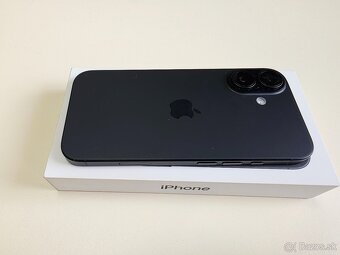 APPLE IPHONE 16 128GB BLACK TOP STAV,ZDRAVIE BATERKY 100% - 6