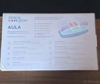 Anti-age (proti starnutiu) vankúš AULA + prémiová obliečka - 6