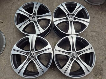 5x112 r17 ET40 x7,5J elektróny originál MERCEDES - 6