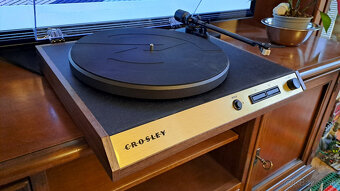 Crosley 72 – Retro gramofón ako nový, 3× pustený - 6