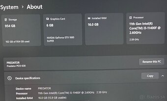 Acer Predator Orion 3000 - 6