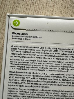 Predam iPhone 13 mini - 128 GB - biely - 6