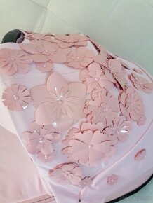 Cybex priam hlboká vanička Simply Flowers Pink - 6