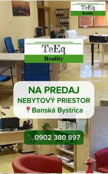 Na predaj priestor prízemie 89 m2 Banská Bystrica - 6