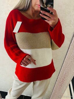 Damsky svetrik strips - 6