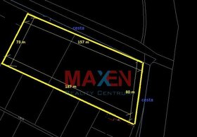 Predaj: MAXEN,Pozemok 12952 m2, vrátane haly 400 m2 a admini - 6