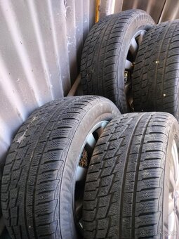 4ks alu disky vw Sharan 5x112 r16 pneu 225/55 r16 5mm - 6