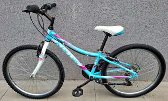 juniorský horský bicykel KELLYS KITTER s 24" kolesami - 6