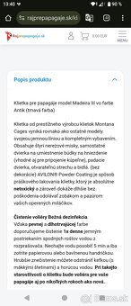 Voliera pre papagáje - 6