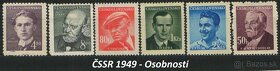 Poštové známky, filatelia: ČSR+ČSSR, slávne série C - 6