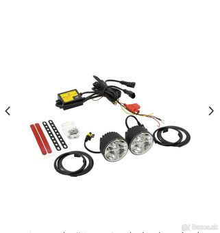 Denné LED svetlá 4 × HIGH POWER - 6