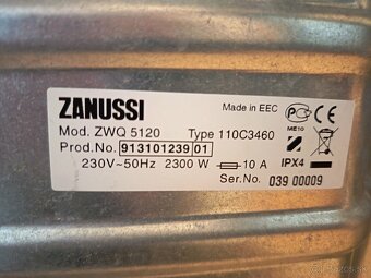 Predám práčku Zanussi - 6