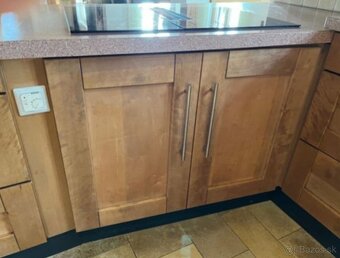 Moderní kuchyňská linka z masivu,5663 - 6