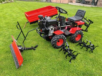 Malotraktor 4x4 diesel - 6
