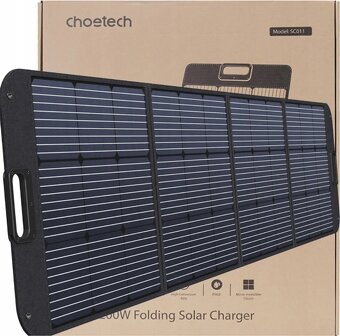 Predám 4 nabíjacie stanice + 2 x 200w Solárny panel - 6