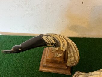 Socha volavky z rohu - 6